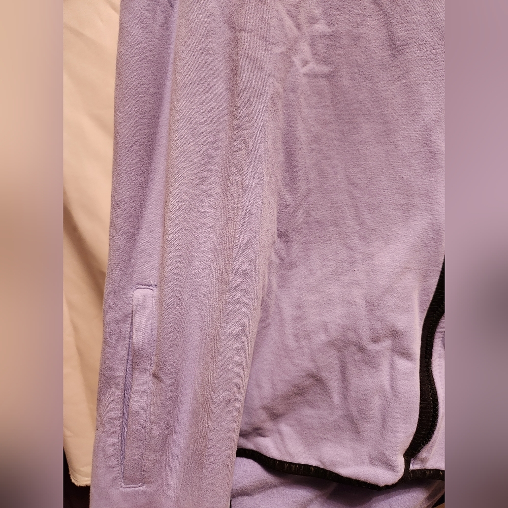Pink Victoria's Secret Blue Jacket Hoodie - Picture 10 of 10